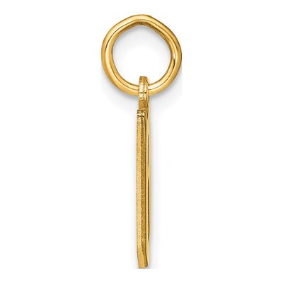 Gold-Plated Sterling Silver Letter B Pendant – view 3