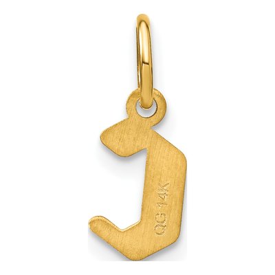 Gold-Plated Sterling Silver Letter C Pendant – view 5