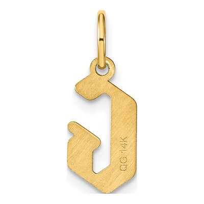 Gold-Plated Sterling Silver Letter G Pendant – view 4
