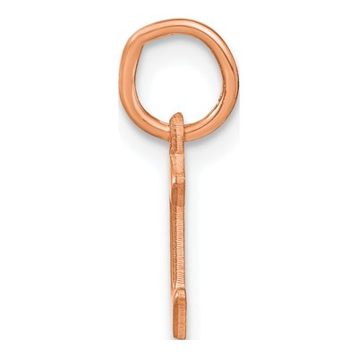 Rose Gold-Plated Sterling Silver Letter C Pendant – view 2