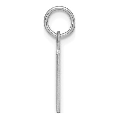 Sterling Silver Letter A Pendant – view 2