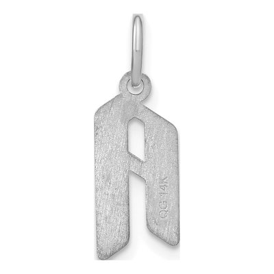Sterling Silver Letter A Pendant – view 4