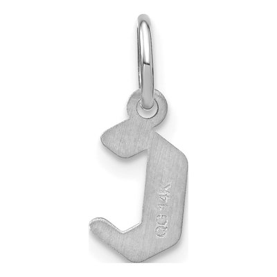 Sterling Silver Letter C Pendant – view 4