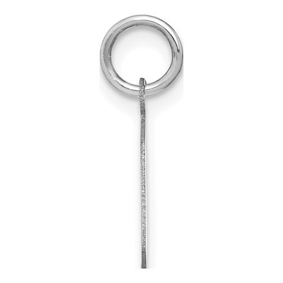 Sterling Silver Letter G Pendant – view 2
