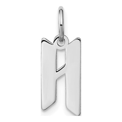 Sterling Silver Letter H Pendant