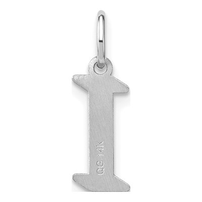 Sterling Silver Initial I Pendant – view 3
