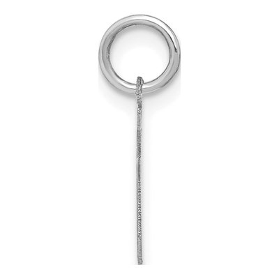 Sterling Silver Letter S Pendant – view 2