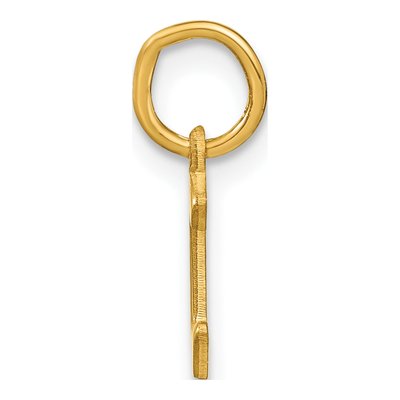 14K Yellow Gold Letter C Pendant – view 3