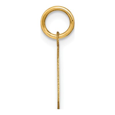 14K Yellow Gold Letter G Pendant – view 3