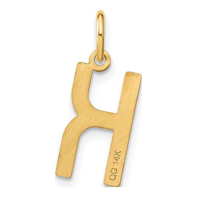 Gold-Plated Sterling Silver Letter K Pendant – view 4