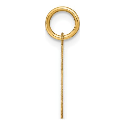 Gold-Plated Sterling Silver Letter S Pendant – view 3