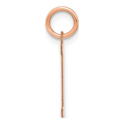 Rose Gold-Plated Sterling Silver Initial I Pendant – view 2