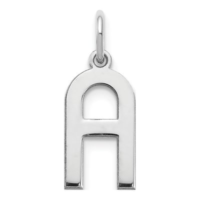 Sterling Silver Letter A Pendant