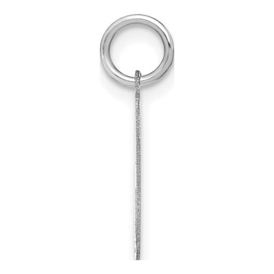 Sterling Silver Letter G Pendant – view 2