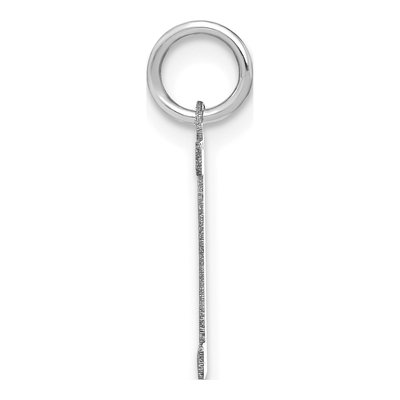 Sterling Silver Initial I Pendant – view 2
