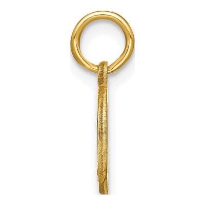 Gold-Plated Sterling Silver Letter D Pendant – view 3