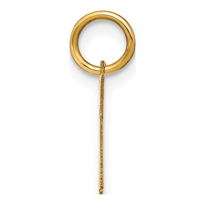 Gold-Plated Sterling Silver Letter K Pendant – view 3
