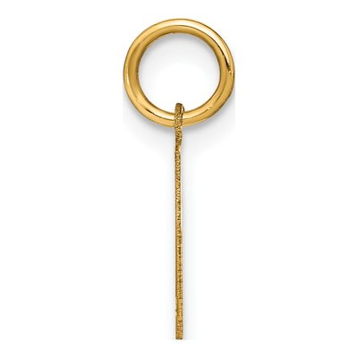 Gold-Plated Sterling Silver Letter L Pendant – view 3