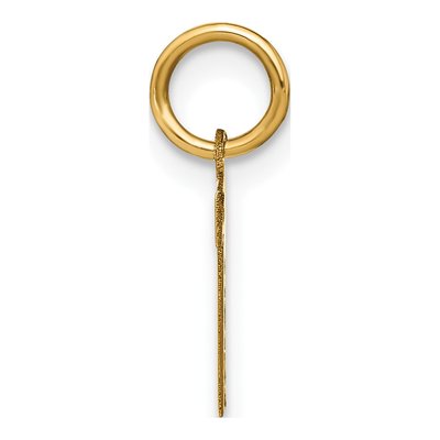 Gold-Plated Sterling Silver Letter T Pendant – view 3
