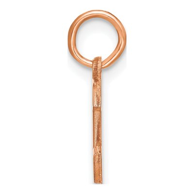 Rose Gold-Plated Sterling Silver Letter C Pendant – view 2