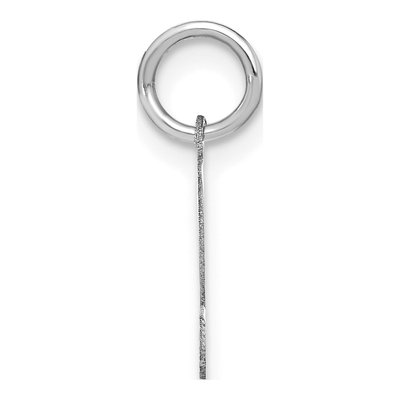 Sterling Silver Letter S Pendant – view 2