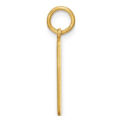 Gold-Plated Sterling Silver Bar Charm – view 2