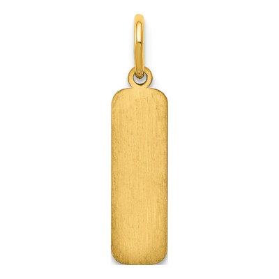 Gold-Plated Sterling Silver Bar Charm – view 4