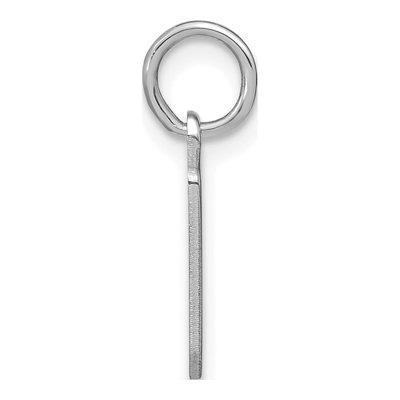 Sterling Silver Lowercase Letter B Pendant – view 2