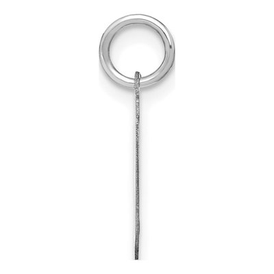 Sterling Silver Lowercase Letter G Pendant – view 2