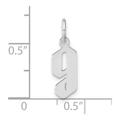 Sterling Silver Lowercase Letter G Pendant – view 3