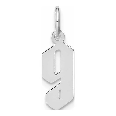 Sterling Silver Lowercase Letter G Pendant