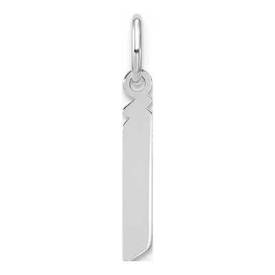 Sterling Silver Lowercase Letter J Pendant