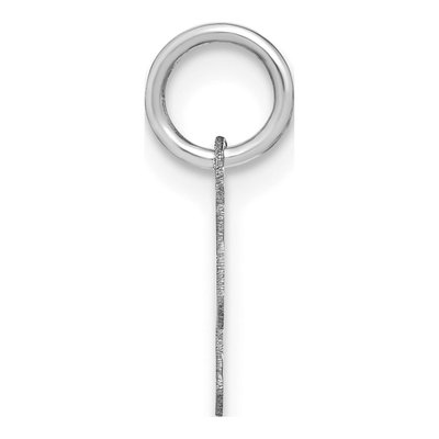 Sterling Silver Lowercase Letter S Pendant – view 2