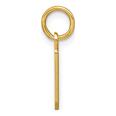 14K Yellow Gold Letter B Pendant – view 3