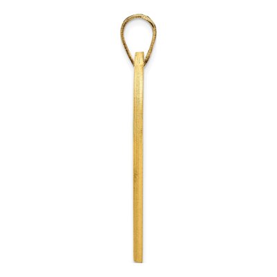 Gold-Plated Sterling Silver Diamond Personalized Letter Pendant – view 3