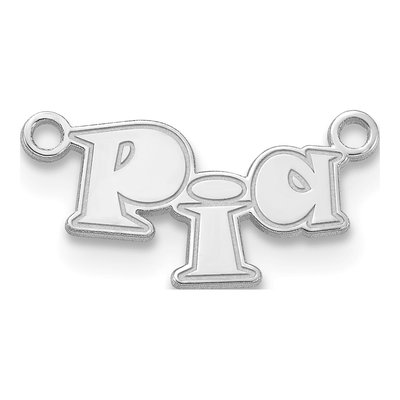 Sterling Silver Personalized Name Plate Pendant – view 2