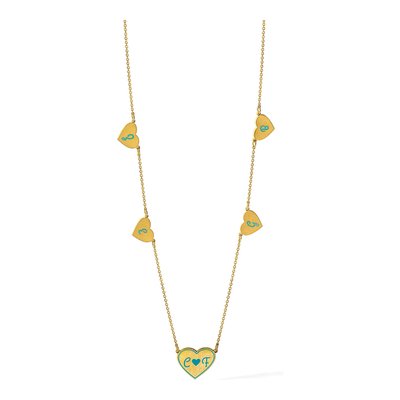 Gold-Plated Sterling Silver 5-Station Necklace – view 4