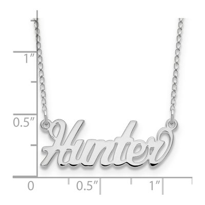 Sterling Silver Personalized Name Necklace – view 2