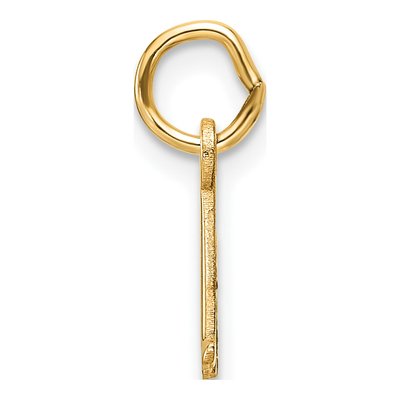 14K Yellow Gold Cutout Letter A Pendant – view 3