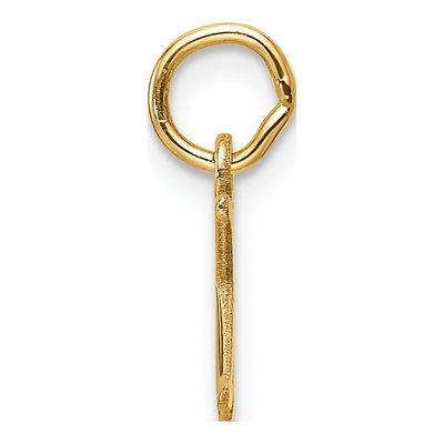 14K Yellow Gold Cutout Letter K Pendant – view 3