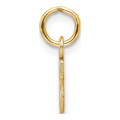 14K Yellow Gold Letter S Pendant – view 3
