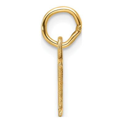 14K Yellow Gold Cutout Letter Y Pendant – view 3