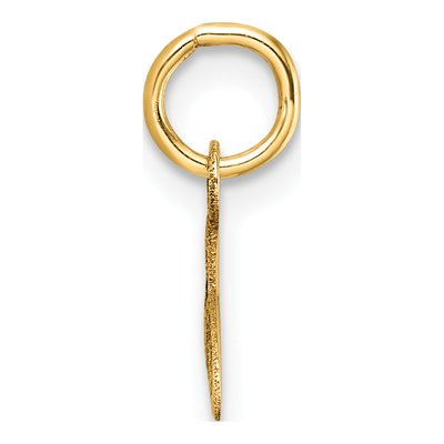 14K Yellow Gold Letter A Pendant – view 3