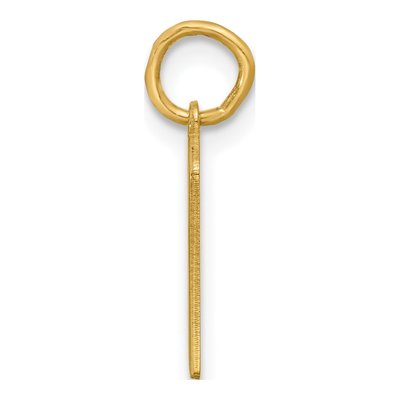 14K Yellow Gold Initial Charm – view 2