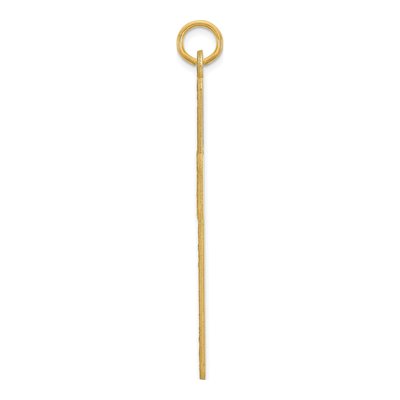 Gold-Plated Sterling Silver Personalized Cut-Out Name Pendant – view 2