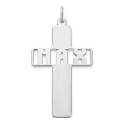 Sterling Silver Cross Charm