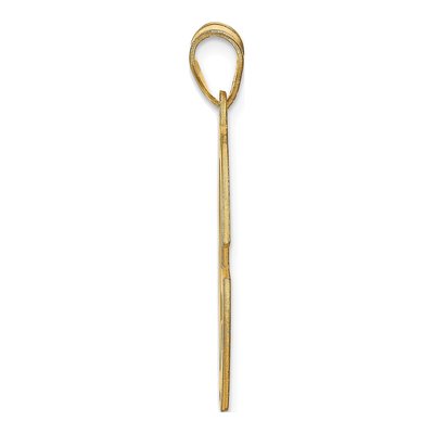 Gold-Plated Sterling Silver Personalized Monogram Pendant – view 2