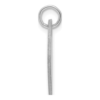 Sterling Silver Personalized Monogram Heart Charm – view 2