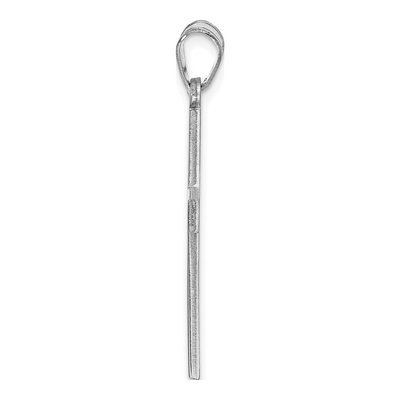 Sterling Silver Personalized Name Cross Pendant – view 2