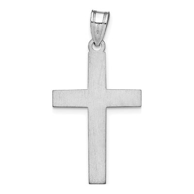 Sterling Silver Personalized Name Cross Pendant – view 4